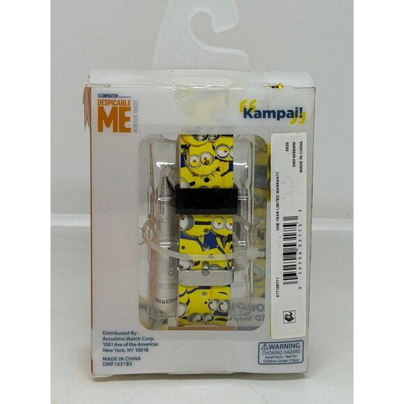 NWF Minion Touchscreen Watch Yellow Kids Digital Despicable Me Needs Batteries - Picture 4 of 4